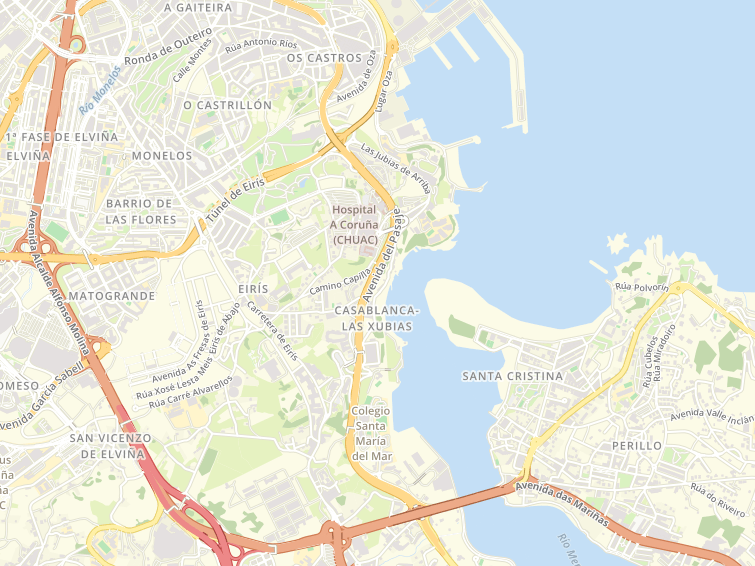 Avenida Del Pasaje, A Coruña, A Coruña, Galicia, España