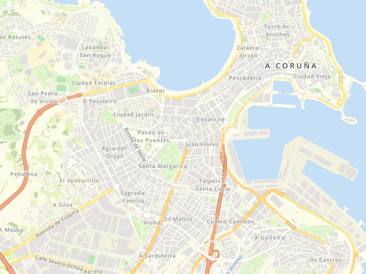 Ronda Outeiro, A Coruña, A Coruña, Galicia, España