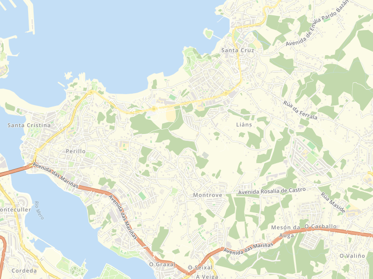 15179 A Ferrala (Santaia De Lians-Oleiros), A Coruña, Galicia, España