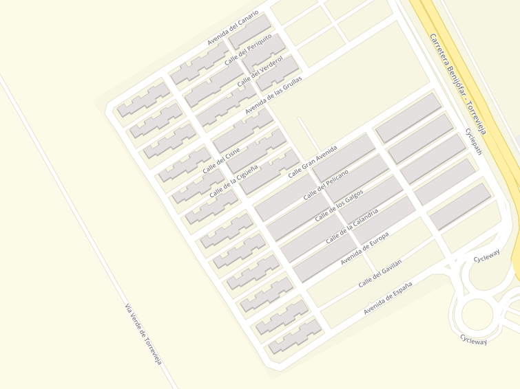 03184 Avenida De Las Grullas (El Limonar), Torrevieja, Alicante, Comunidad Valenciana, España
