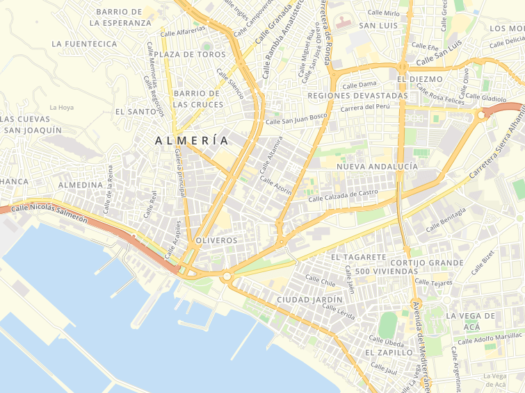 04005 Plaza Palmera, Almeria, Almería, Andalucía, España