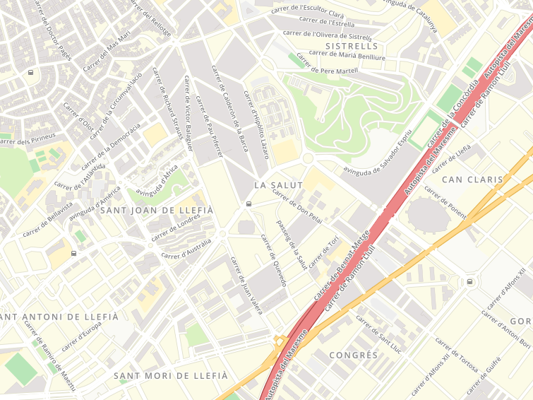 08914 Plaça Antonio Machado, Badalona, Barcelona, Cataluña, España