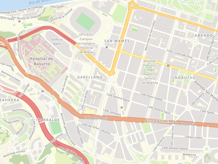 Avenida Sabino Arana, Bilbao, Bizkaia (Vizcaya), País Vasco / Euskadi, España