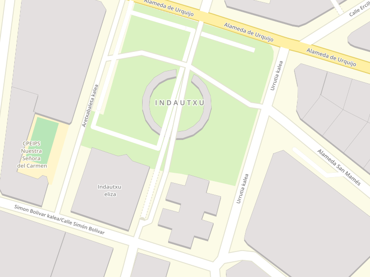 Plaza Indautxu, Bilbao, Bizkaia (Vizcaya), País Vasco / Euskadi, España