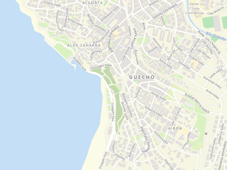 Avenida Basagoiti, Getxo (Guecho), Bizkaia (Vizcaya), País Vasco / Euskadi, España