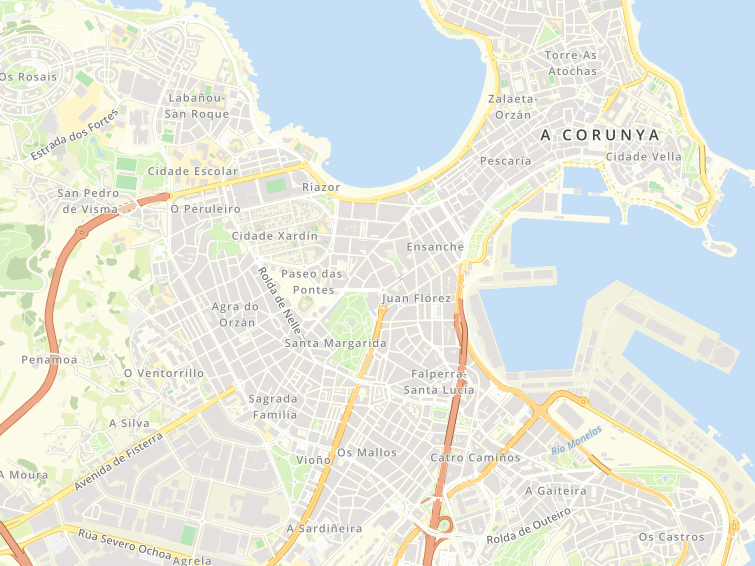 Ronda Outeiro, A Coruña (Corunya, A), A Coruña, Galicia (Galícia), Espanya