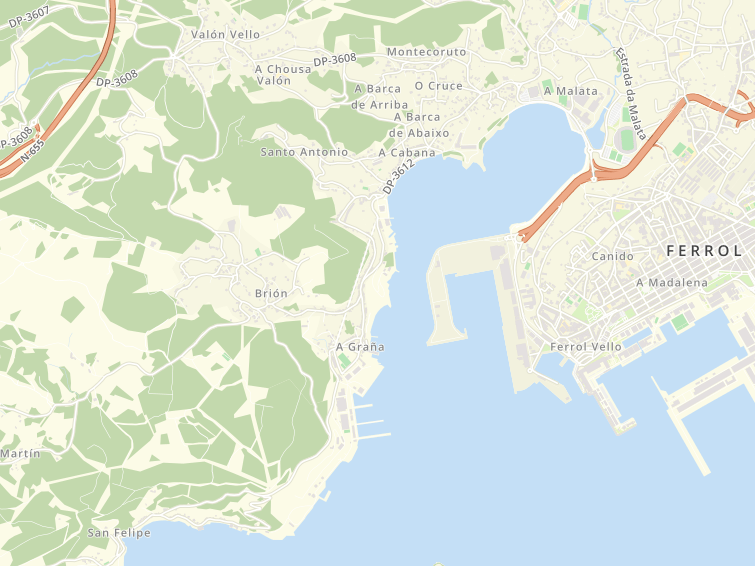 15590 Urbanizacion Penaquente, Ferrol, A Coruña, Galicia (Galícia), Espanya