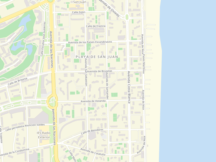 03540 Avenida Santander, Alicante/Alacant, Alicante (Alacant), Comunidad Valenciana (País Valencià), Espanya