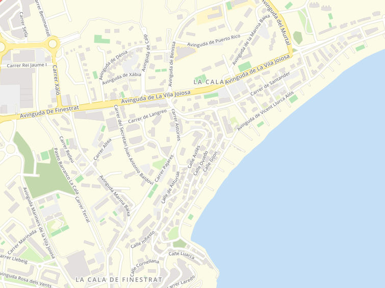 03502 Avenida Marina Baixa, Benidorm, Alicante (Alacant), Comunidad Valenciana (País Valencià), Espanya