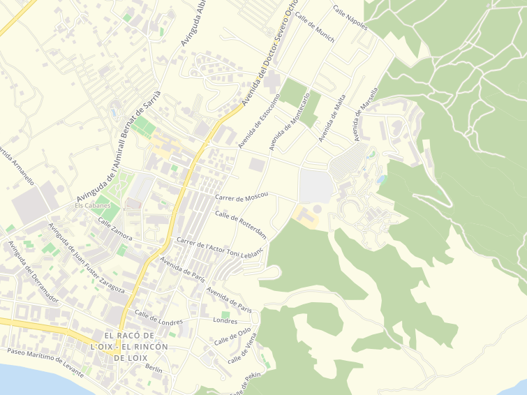 03503 Avenida Montecarlo, Benidorm, Alicante (Alacant), Comunidad Valenciana (País Valencià), Espanya