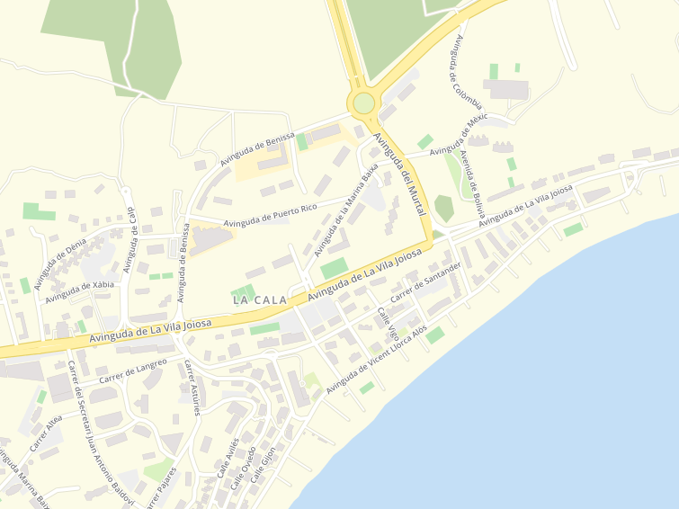 03502 Avenida Villajoyosa, Benidorm, Alicante (Alacant), Comunidad Valenciana (País Valencià), Espanya