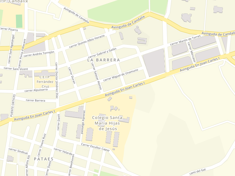 Avenida Juan Carlos I, Elx/Elche, Alicante (Alacant), Comunidad Valenciana (País Valencià), Espanya