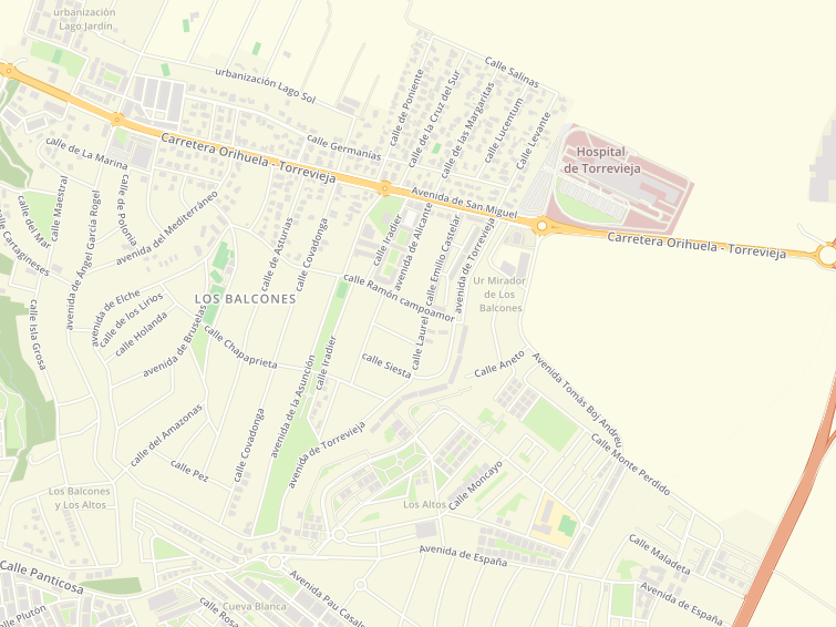 03183 Urbanizacion Cisnes, Torrevieja, Alicante (Alacant), Comunidad Valenciana (País Valencià), Espanya
