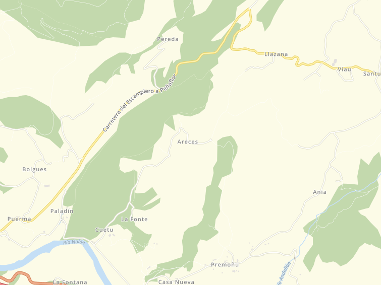 33190 Areces, Asturias (Astúries), Principado de Asturias (Principat d'Astúries), Espanya
