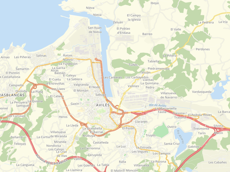 33404 Camino Del Pantano (Corvera), Aviles, Asturias (Astúries), Principado de Asturias (Principat d'Astúries), Espanya