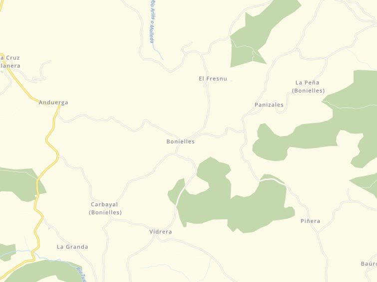 33426 Bonielles, Asturias (Astúries), Principado de Asturias (Principat d'Astúries), Espanya