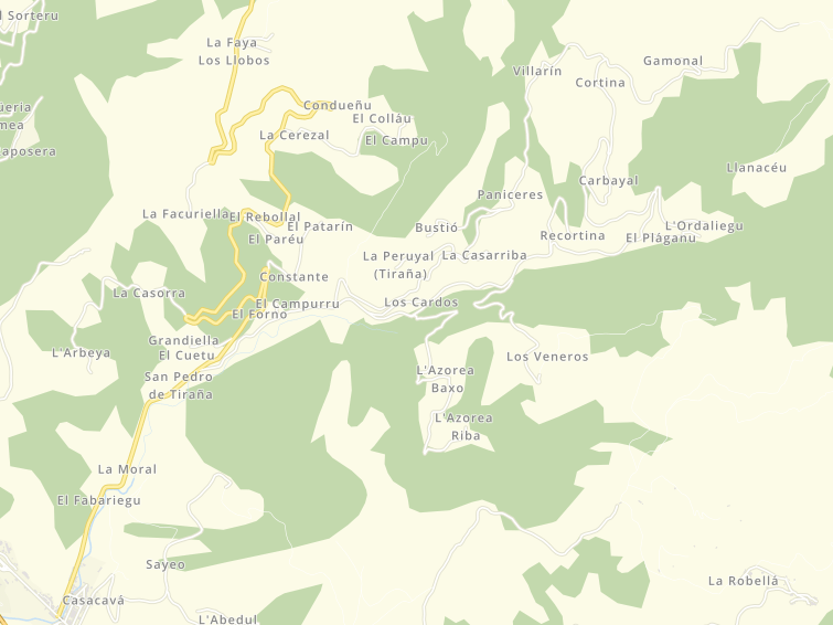 33979 Bustio (Laviana), Asturias (Astúries), Principado de Asturias (Principat d'Astúries), Espanya