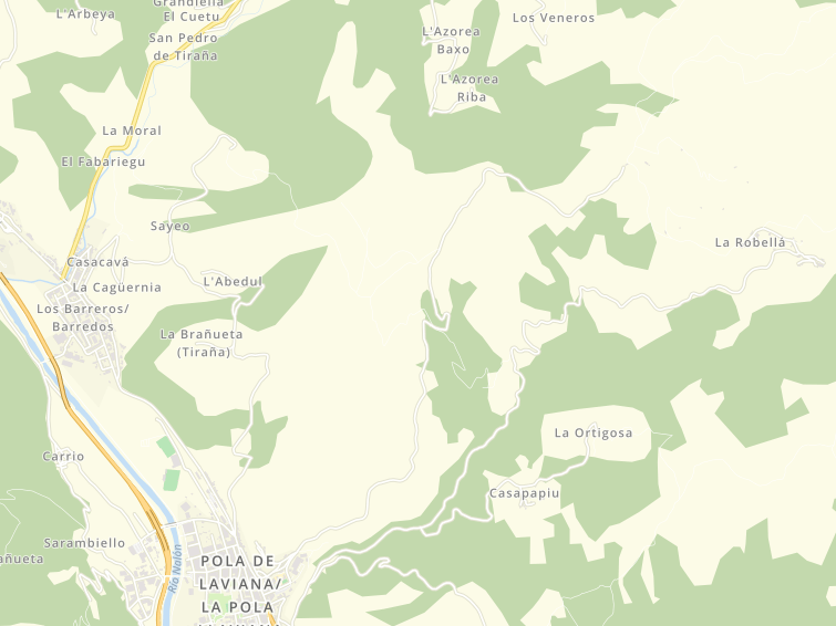 33989 Castañal (Laviana), Asturias (Astúries), Principado de Asturias (Principat d'Astúries), Espanya