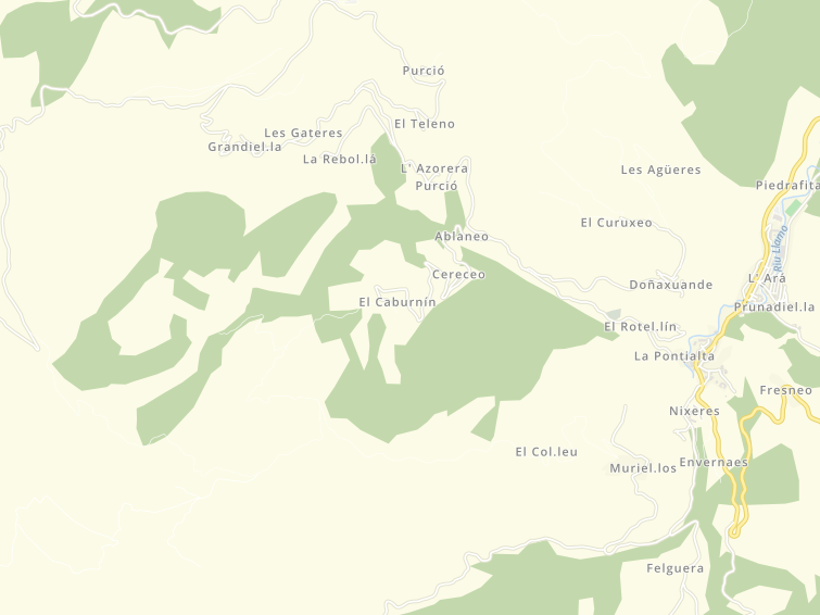 33160 Cerecedo (Riosa), Asturias (Astúries), Principado de Asturias (Principat d'Astúries), Espanya