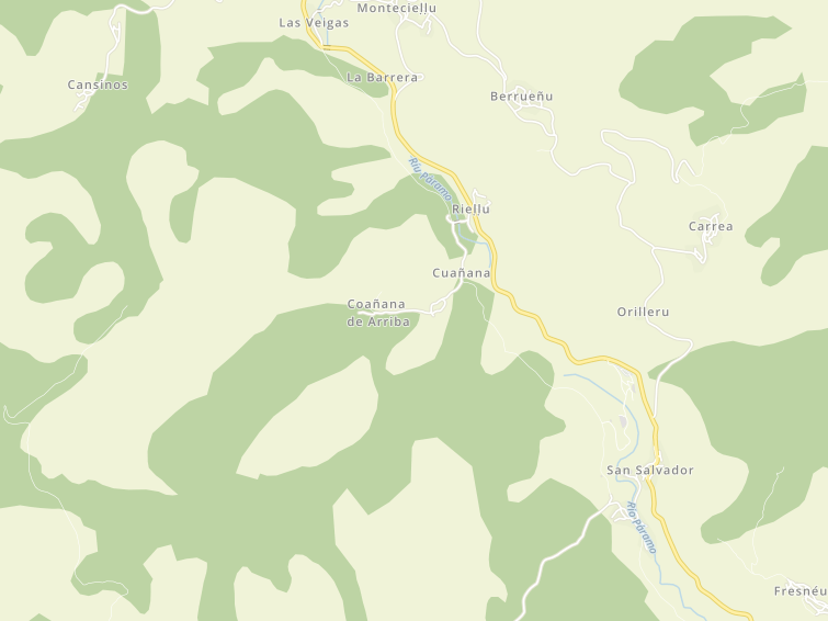 33111 Coañana (Teverga), Asturias (Astúries), Principado de Asturias (Principat d'Astúries), Espanya