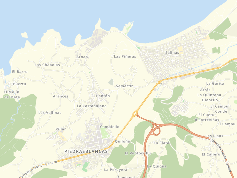 33450 El Cueto (Laspra - Castrillon), Asturias (Astúries), Principado de Asturias (Principat d'Astúries), Espanya