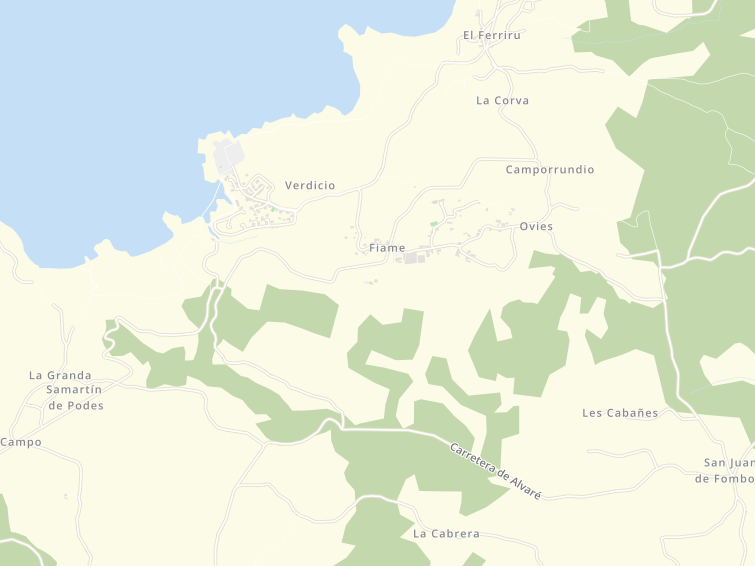 33448 Fiame, Asturias (Astúries), Principado de Asturias (Principat d'Astúries), Espanya