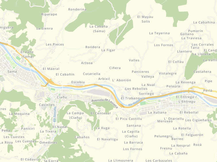 33947 La Cabaña (El Entrego), Asturias (Astúries), Principado de Asturias (Principat d'Astúries), Espanya