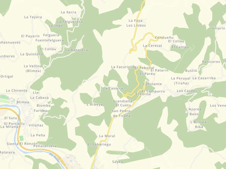 33979 La Casorra (Laviana), Asturias (Astúries), Principado de Asturias (Principat d'Astúries), Espanya