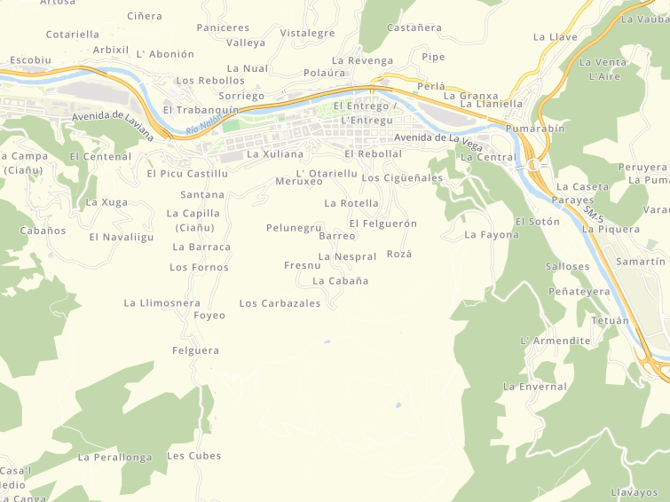 33948 La Nespral (Entrego), Asturias (Astúries), Principado de Asturias (Principat d'Astúries), Espanya