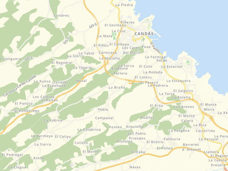 33491 La Sierra (Perlora - Carreño), Asturias (Astúries), Principado de Asturias (Principat d'Astúries), Espanya