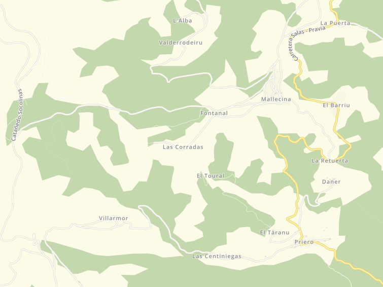 33867 Las Corradas (Salas), Asturias (Astúries), Principado de Asturias (Principat d'Astúries), Espanya