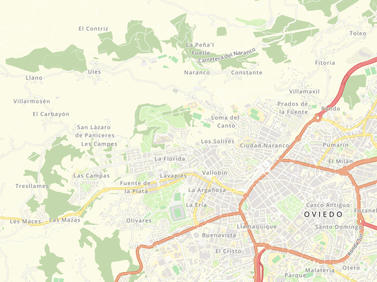 33010 Carretera General, Oviedo, Asturias (Astúries), Principado de Asturias (Principat d'Astúries), Espanya