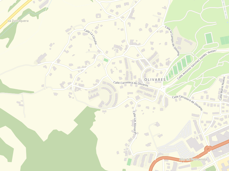 33013 Zona Olivares, Oviedo, Asturias (Astúries), Principado de Asturias (Principat d'Astúries), Espanya
