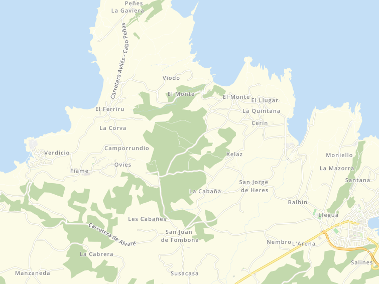 33448 Salines (Gozon), Asturias (Astúries), Principado de Asturias (Principat d'Astúries), Espanya