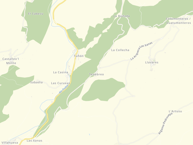 33115 Tenebredo, Asturias (Astúries), Principado de Asturias (Principat d'Astúries), Espanya