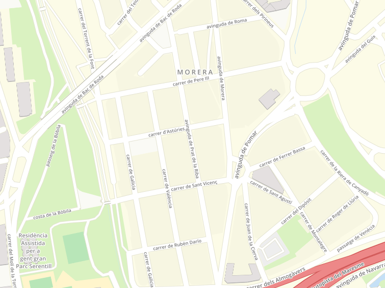 08915 Avinguda Prat De La Riba, Badalona, Barcelona, Cataluña (Catalunya), Espanya
