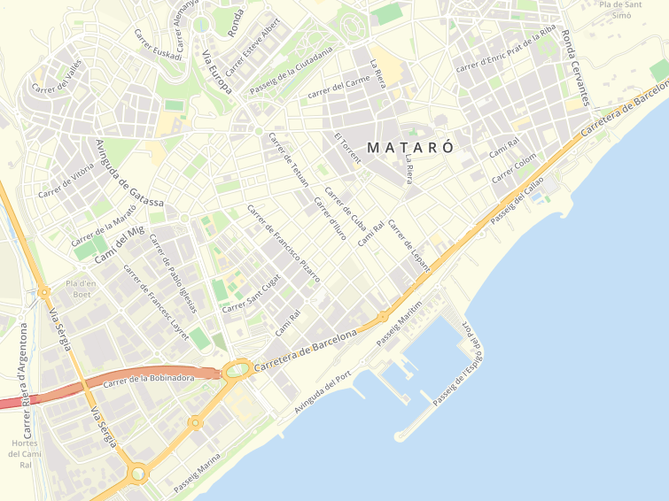 Avinguda Del Maresme, Mataro, Barcelona, Cataluña (Catalunya), Espanya