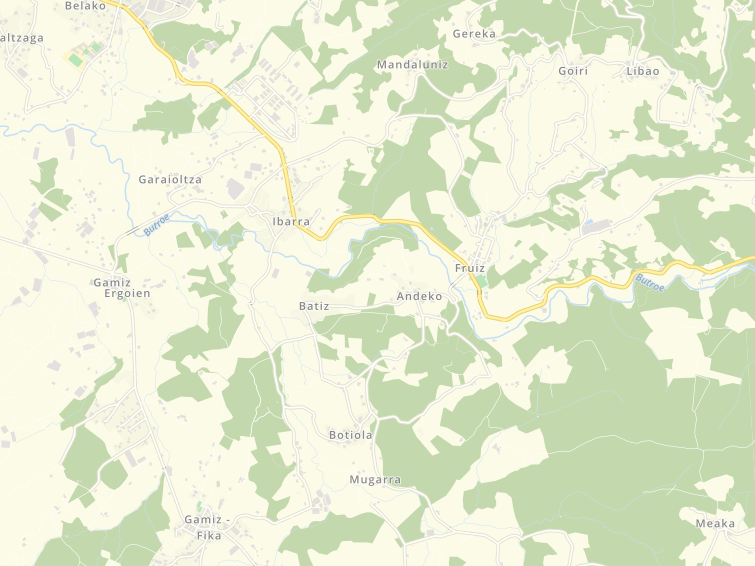 48116 Andeko (Fruiz), Bizkaia (Biscaia), País Vasco / Euskadi (País Basc), Espanya