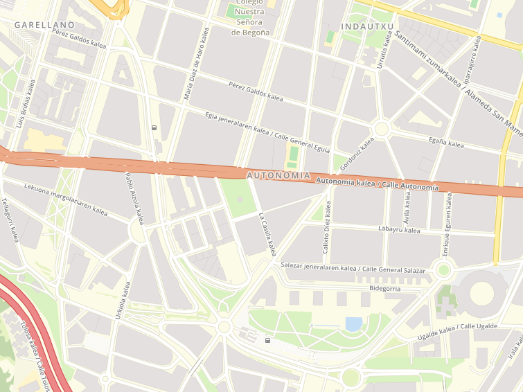 Avenida Ferrocarril, Bilbao, Bizkaia (Biscaia), País Vasco / Euskadi (País Basc), Espanya
