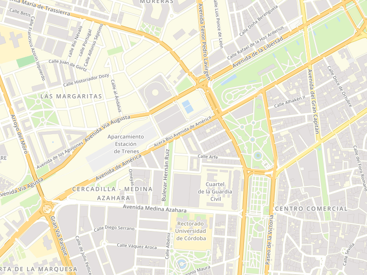 Avenida America, Cordoba (Còrdova), Córdoba (Còrdova), Andalucía (Andalusia), Espanya