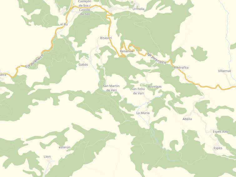 22470 Bisaurri, Huesca (Osca), Aragón (Aragó), Espanya
