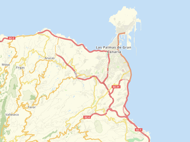 35018 Bernamer, Las Palmas De Gran Canaria, Las Palmas, Canarias (Canàries), Espanya