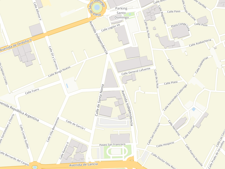 Avenida Independencia, Leon (Lleó), León (Lleó), Castilla y León (Castella i Lleó), Espanya