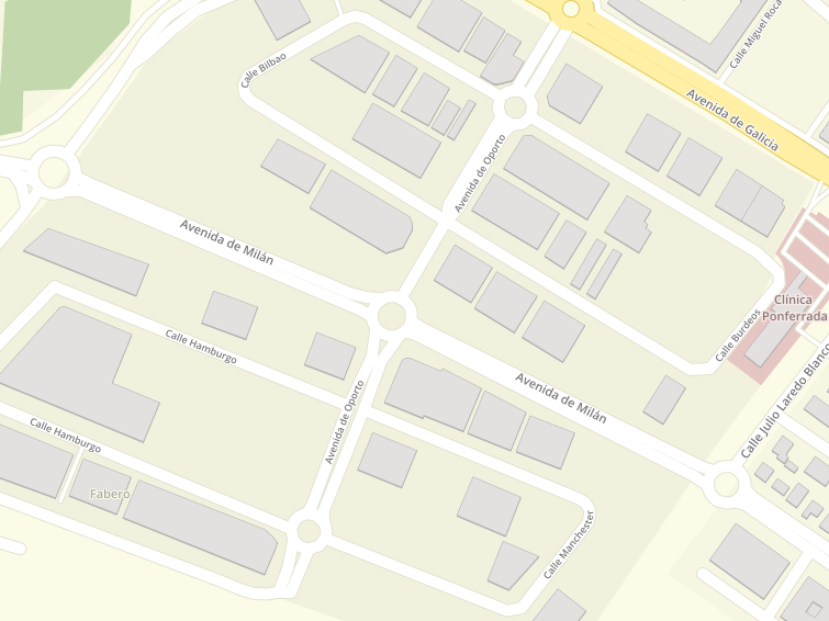 24404 Avenida Oporto, Ponferrada, León (Lleó), Castilla y León (Castella i Lleó), Espanya