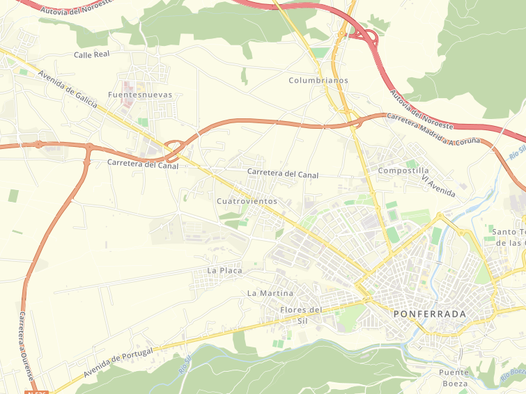 24404 Carretera Nacional Vi, Ponferrada, León (Lleó), Castilla y León (Castella i Lleó), Espanya