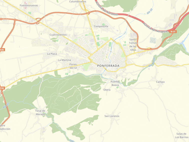 24404 Urbanizacion Aldama, Ponferrada, León (Lleó), Castilla y León (Castella i Lleó), Espanya