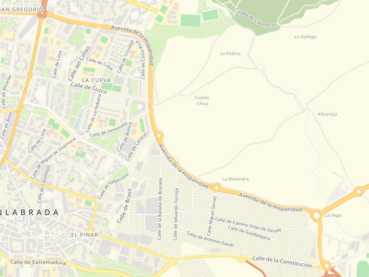 28945 Avenida De La Hispanidad, Fuenlabrada, Madrid, Comunidad de Madrid (Comunitat de Madrid), Espanya