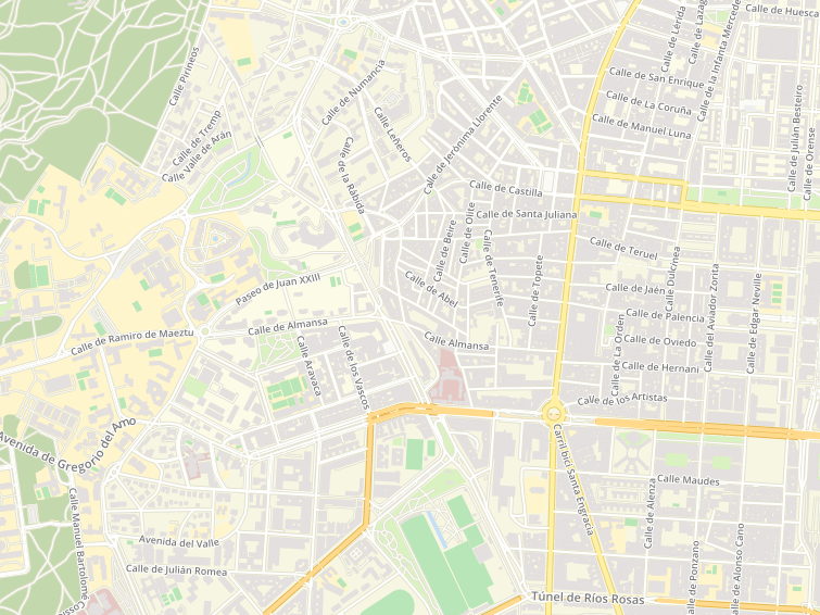Avenida Pablo Iglesias, Madrid, Madrid, Comunidad de Madrid (Comunitat de Madrid), Espanya