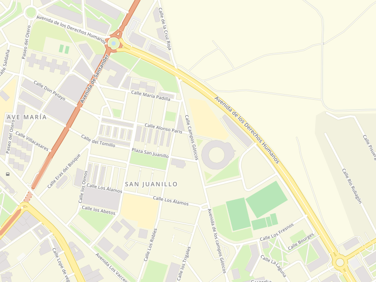 34003 Avenida Derechos Humanos, Palencia (Palència), Palencia (Palència), Castilla y León (Castella i Lleó), Espanya