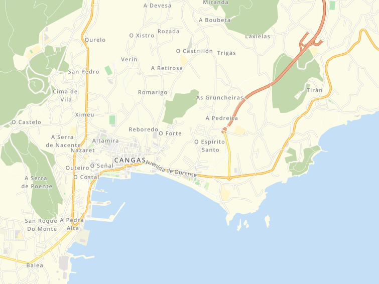 36947 O Forte (Coiro), Pontevedra, Galicia (Galícia), Espanya
